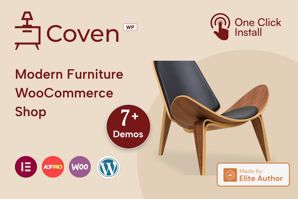 Tema WordPress Coven - Solusi Ideal untuk Toko Furnitur Anda