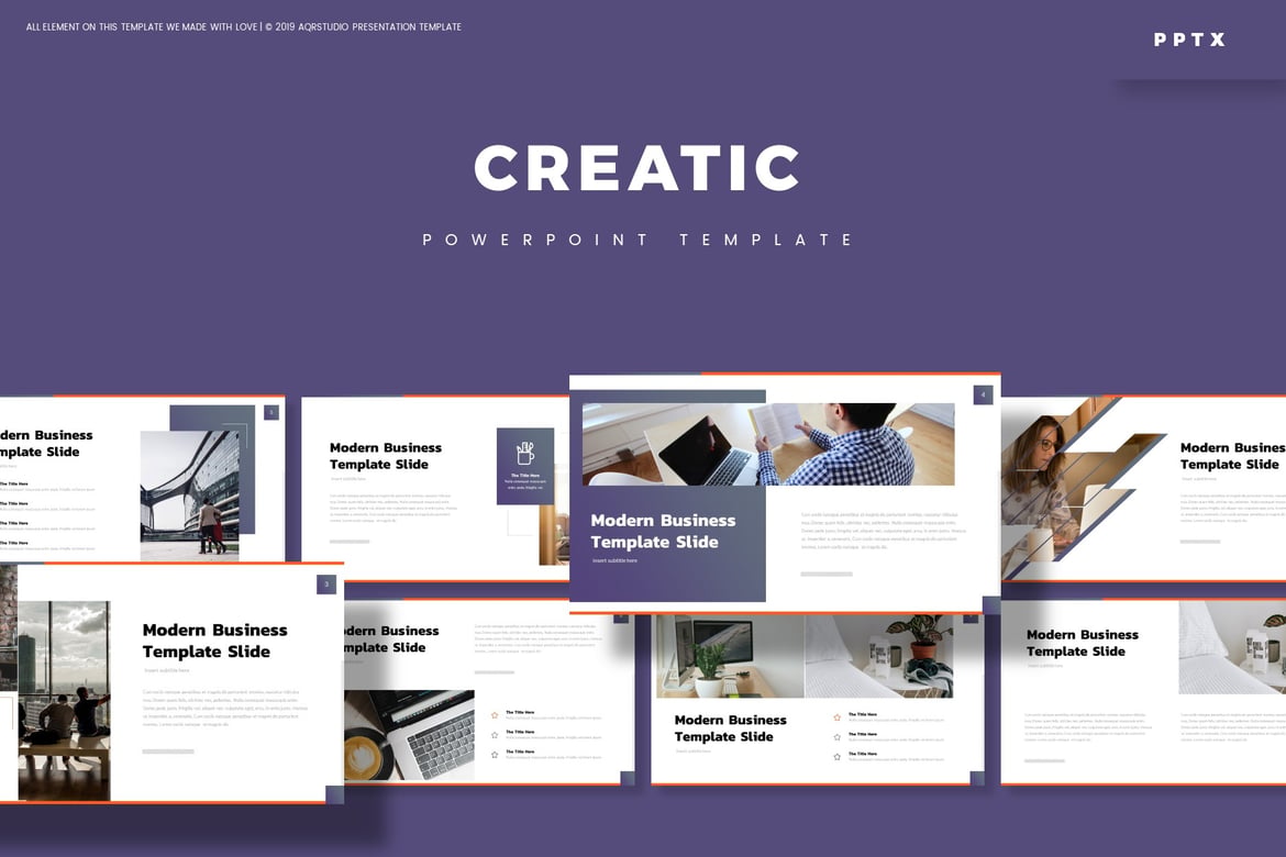 Creatic - Template PowerPoint Serbaguna untuk Presentasi Profesional