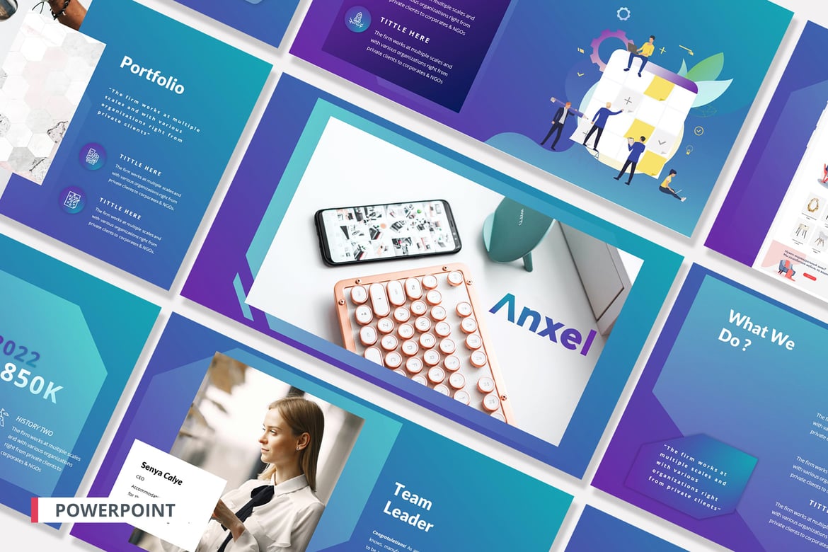 Template PowerPoint Kreatif untuk Presentasi Profesional