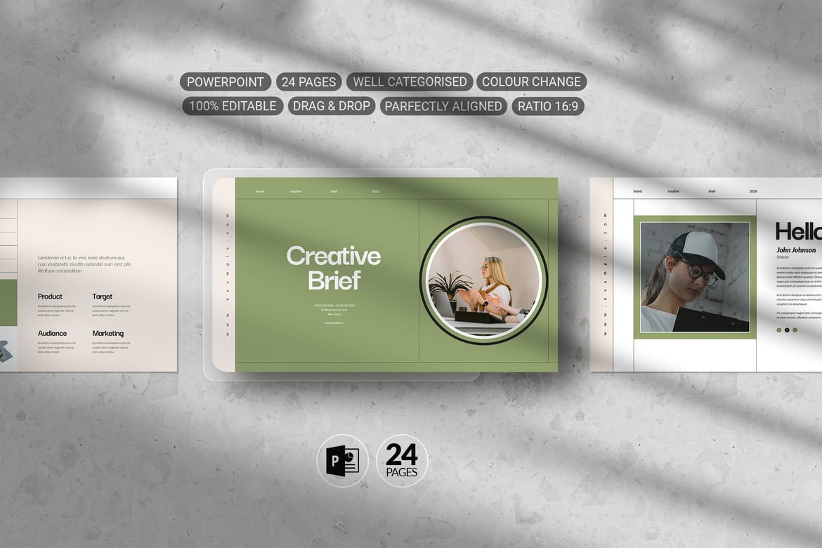 Template PowerPoint Kreatif untuk Presentasi Efektif