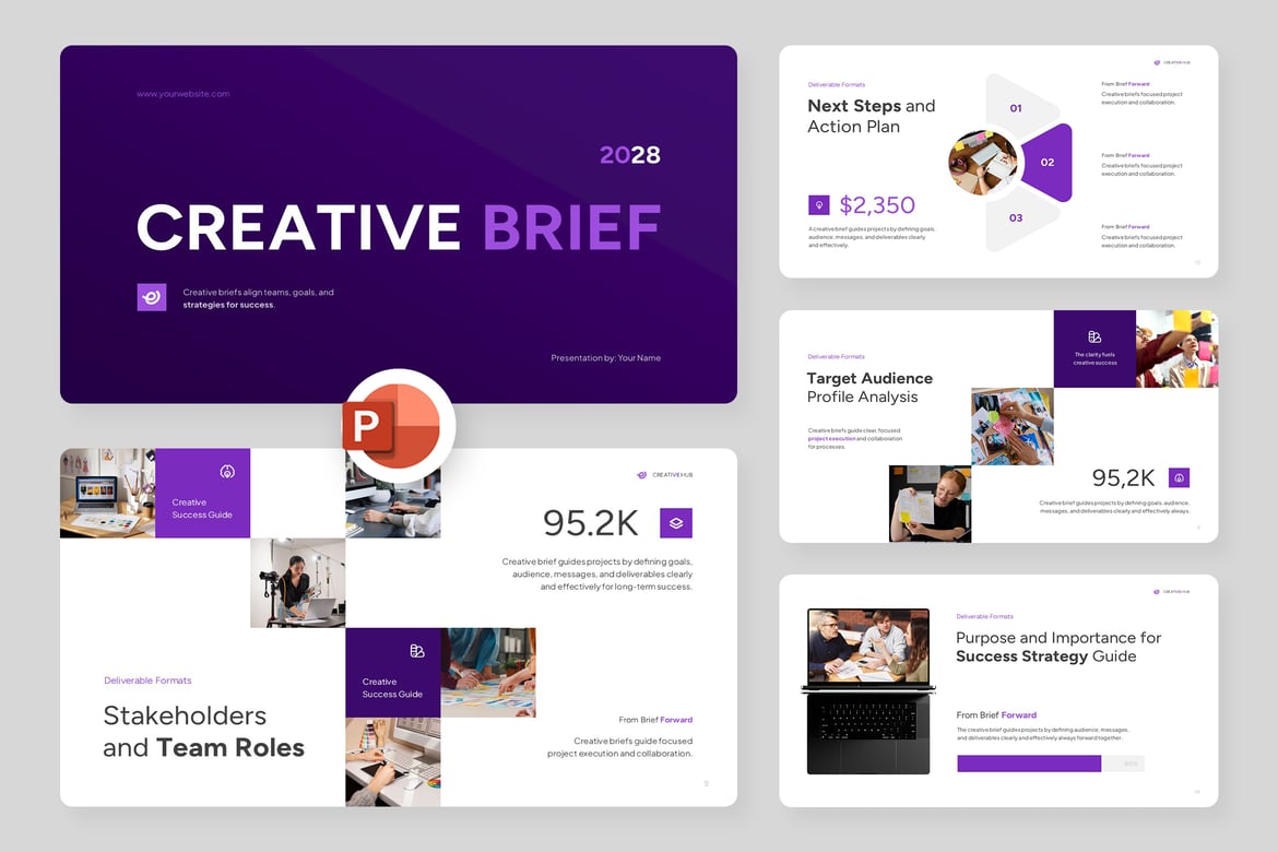 Template Presentasi Kreatif untuk PowerPoint yang Menarik