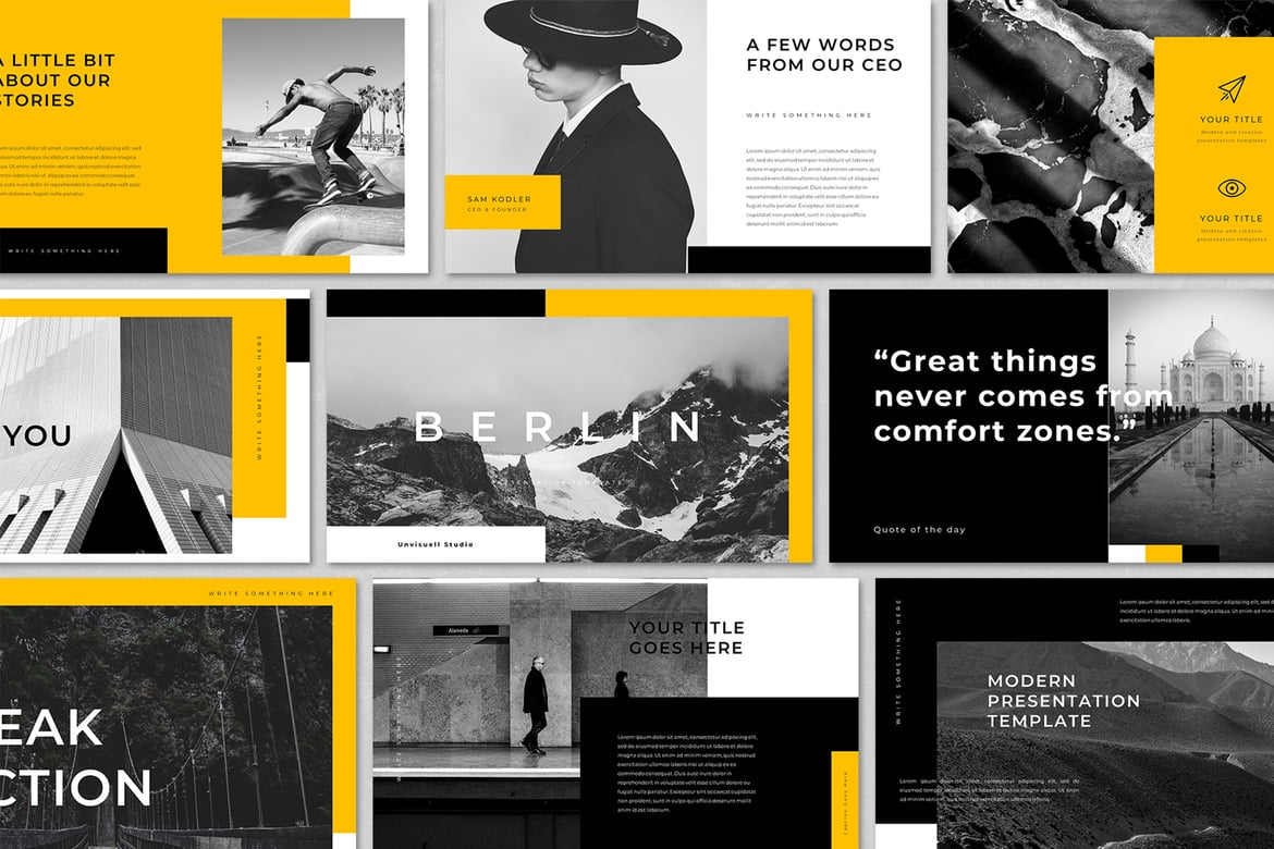 Template PowerPoint Kreatif untuk Presentasi Bisnis yang Menarik