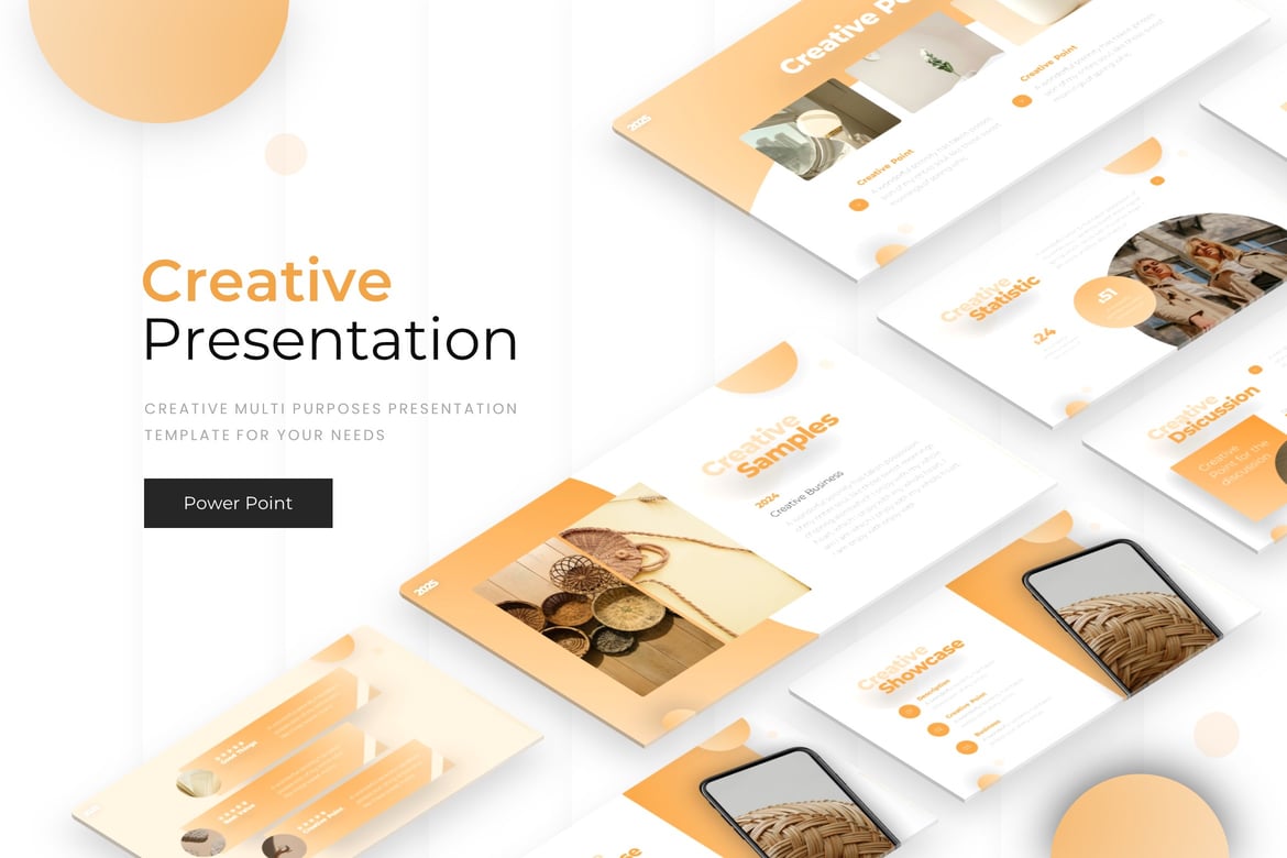 Template Powerpoint Kreatif untuk Bisnis - Solusi Presentasi Menarik