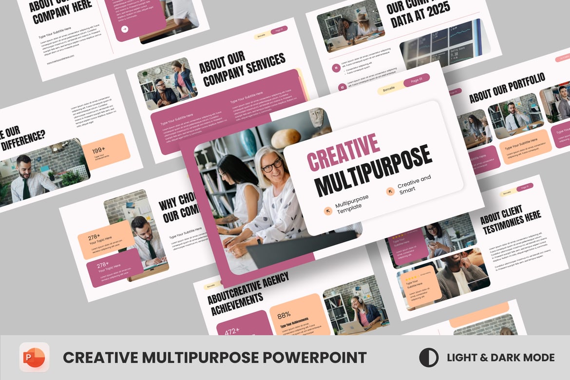 Template Presentasi PowerPoint Serbaguna dan Kreatif