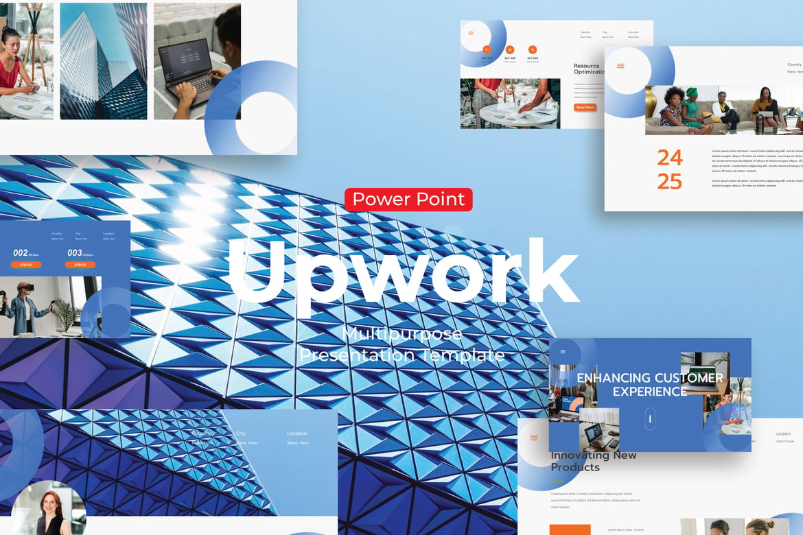 Template PowerPoint Kreatif untuk Presentasi Profesional