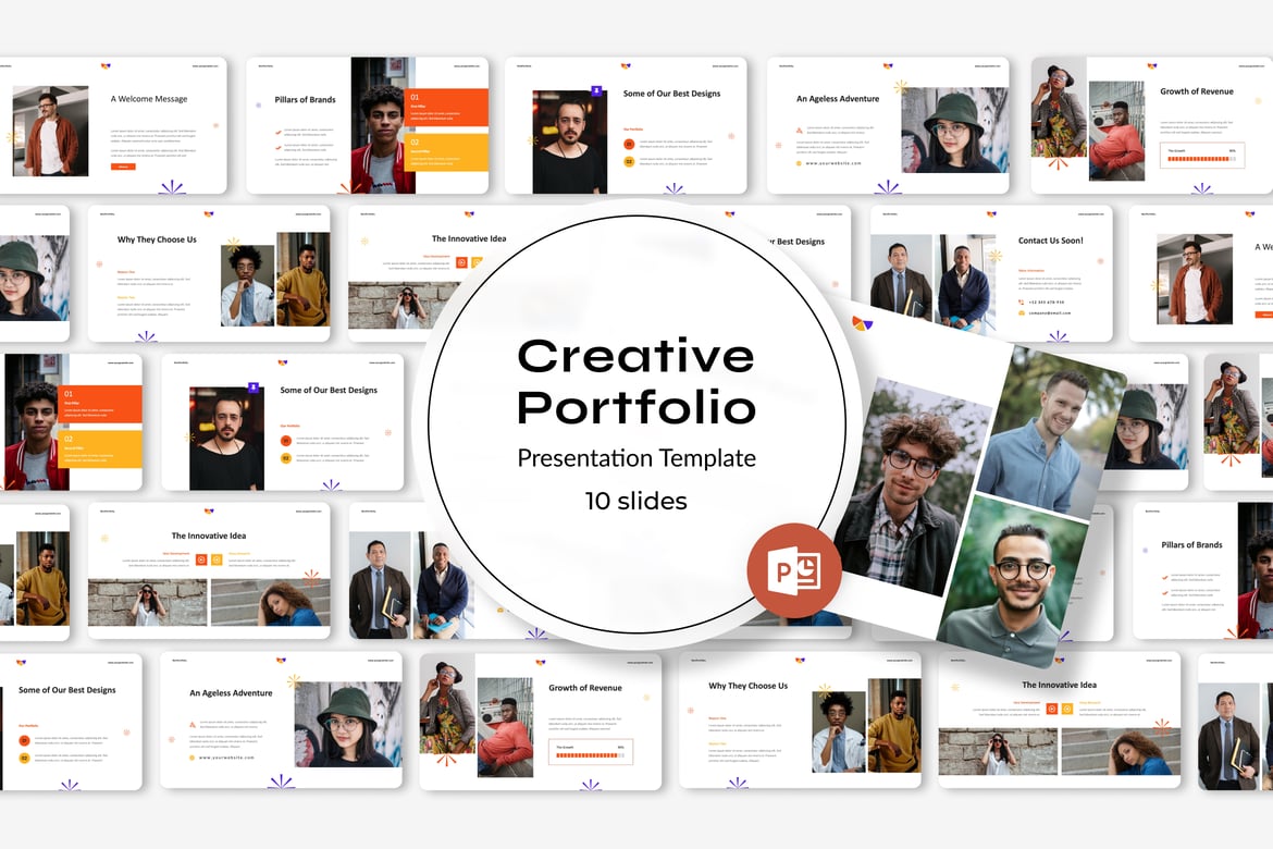 Template Presentasi Kreatif Powerpoint yang Memukau