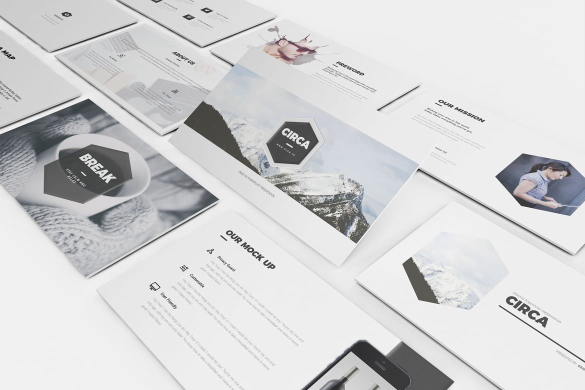 Template Powerpoint Kreatif untuk Presentasi Profesional