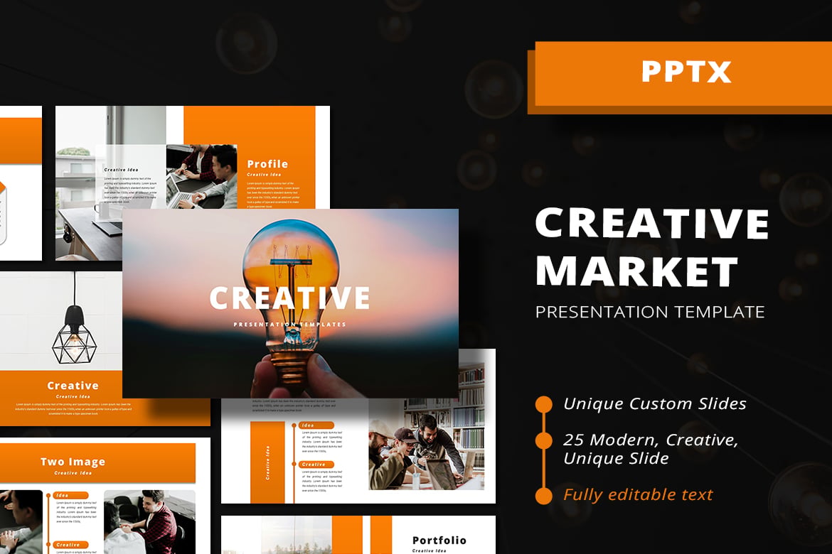 Template Presentasi PowerPoint Kreatif dan Menarik