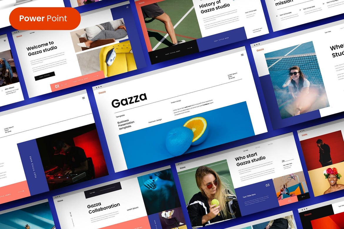 Template PowerPoint Kreatif untuk Presentasi Menarik