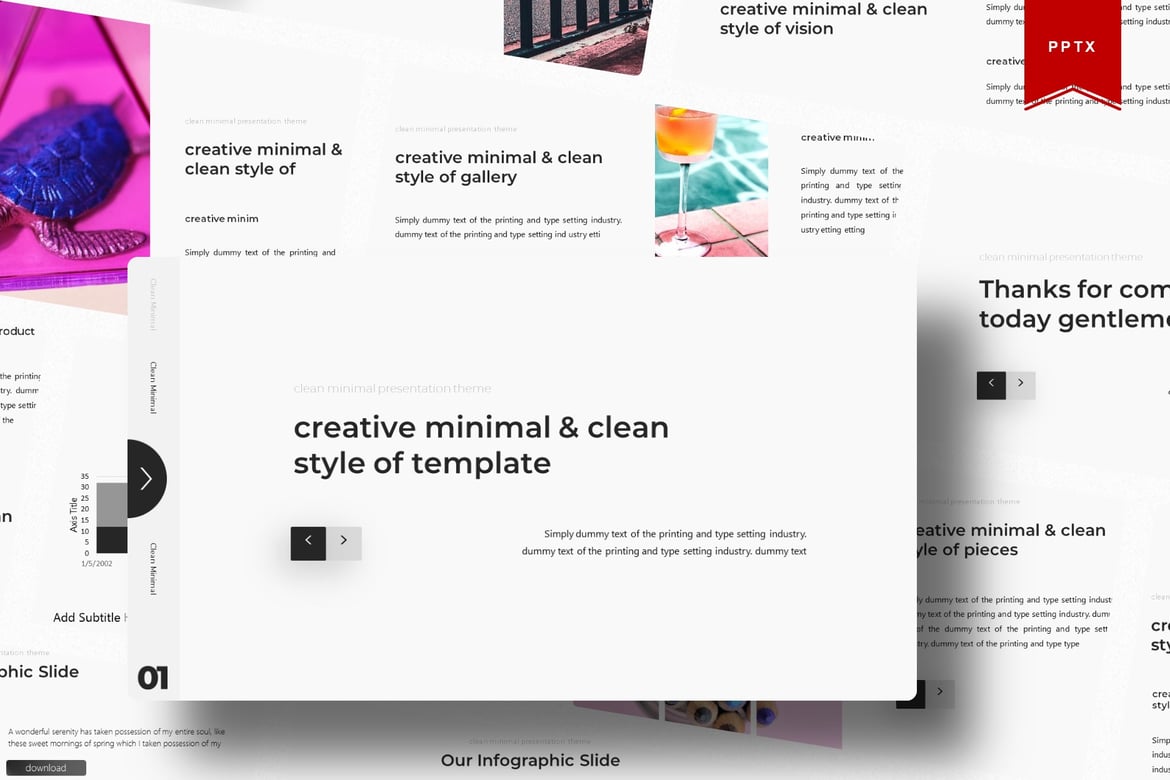 Template Presentasi PowerPoint Kreatif dan Menarik