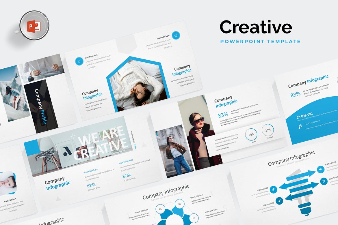 Template PowerPoint Kreatif untuk Presentasi Menarik