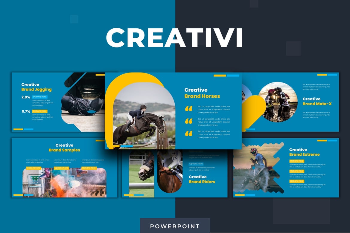 Template Powerpoint Creativiti - Solusi Presentasi Profesional Anda