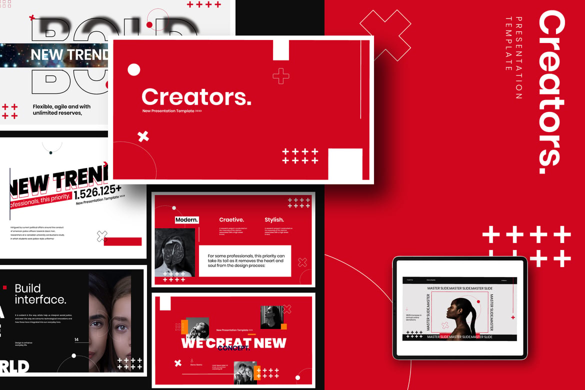 Template PowerPoint Kreatif - Solusi Presentasi Korporat Anda