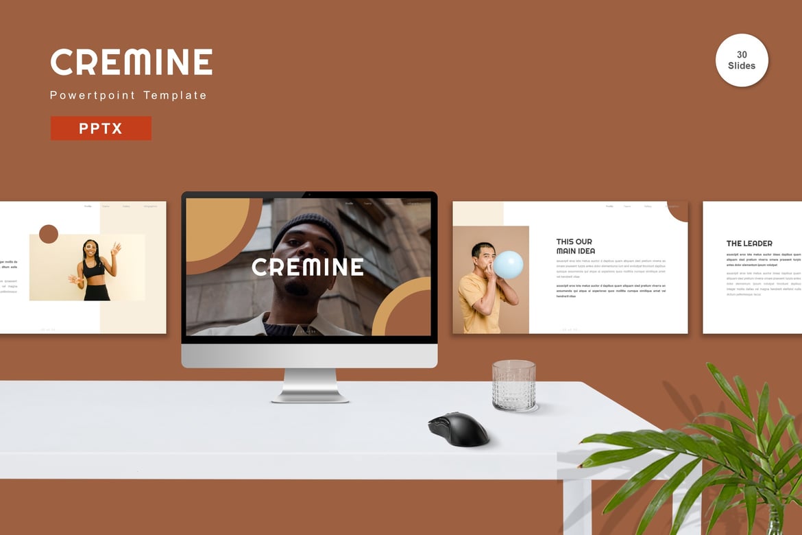 Cremine - Template Powerpoint Profesional untuk Semua Kebutuhan