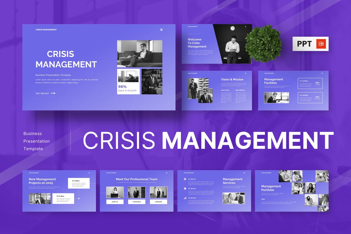 Template Powerpoint Manajemen Krisis yang Efektif untuk Bisnis Anda