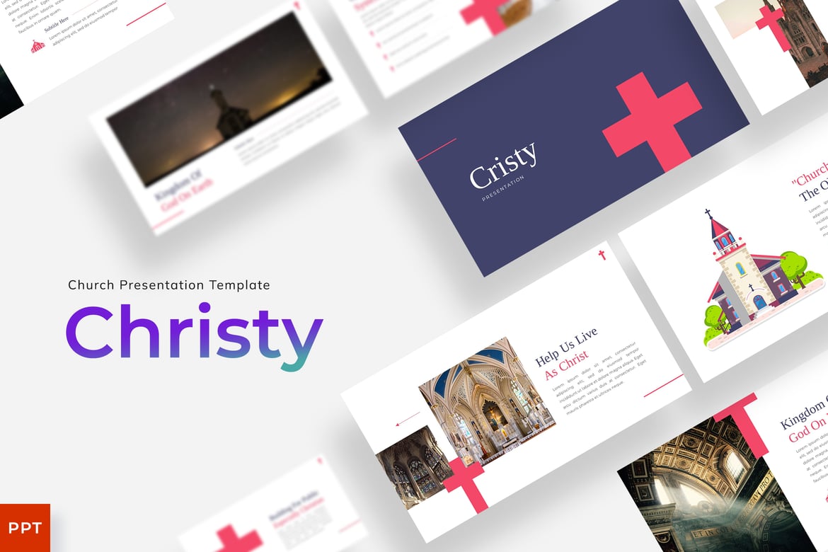 Cristy - Template PowerPoint Menarik untuk Presentasi Sukses
