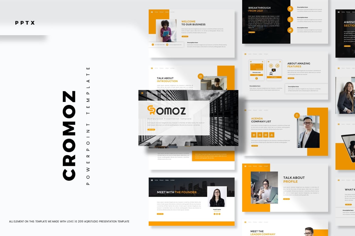 Cromoz - Template PowerPoint Serbaguna untuk Presentasi yang Menarik