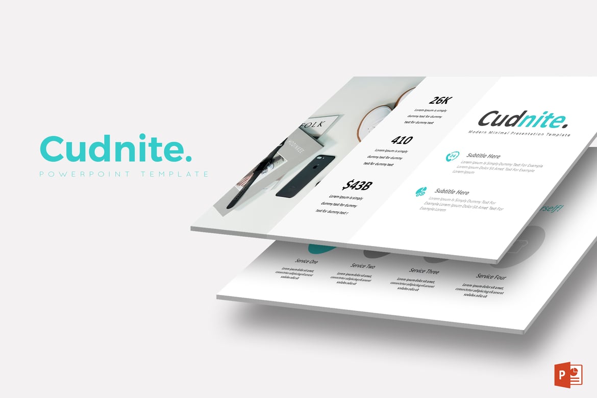 Cudnite - Template Powerpoint Serbaguna yang Menarik