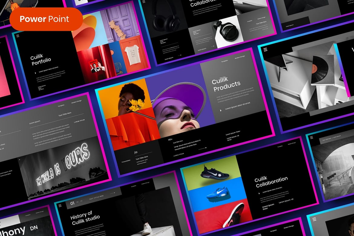 Cuilik – Template PowerPoint Bisnis yang Menarik dan Profesional