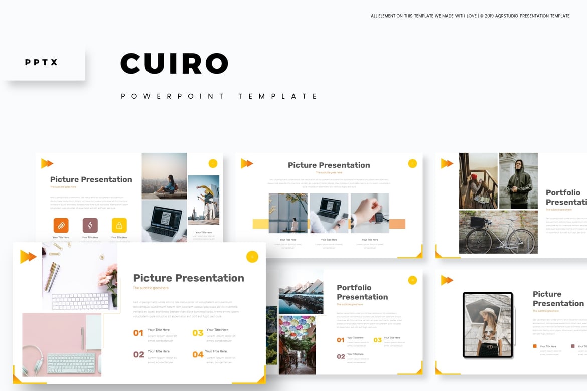 Template Powerpoint Cuiro - Solusi Presentasi Profesional