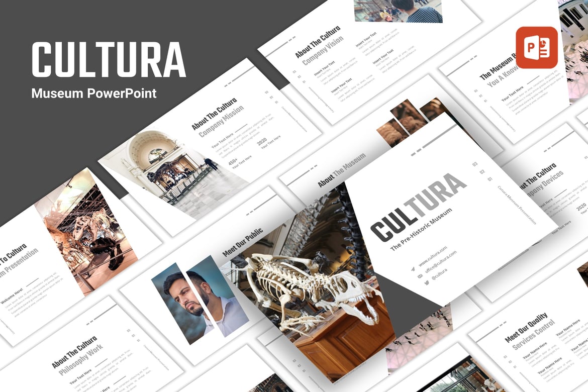 Template PowerPoint Museum yang Menarik dan Profesional