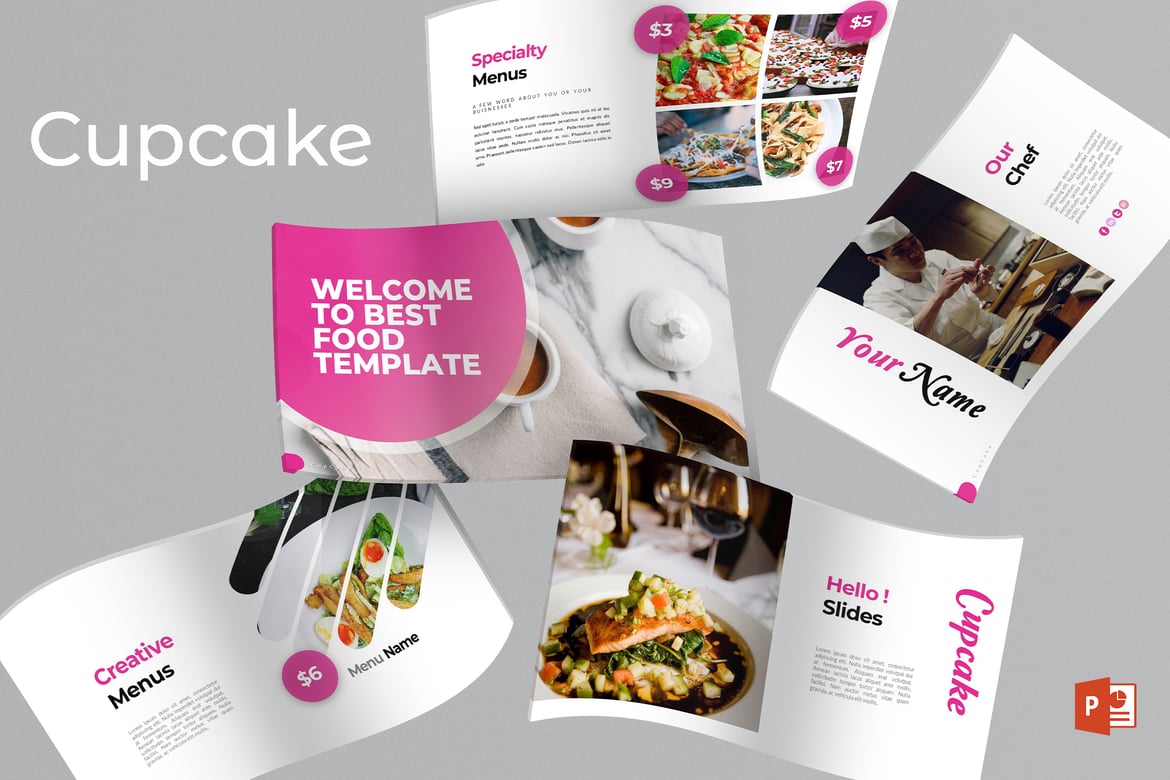 Template PowerPoint Cupcake - Presentasi Menarik untuk Segala Kebutuhan