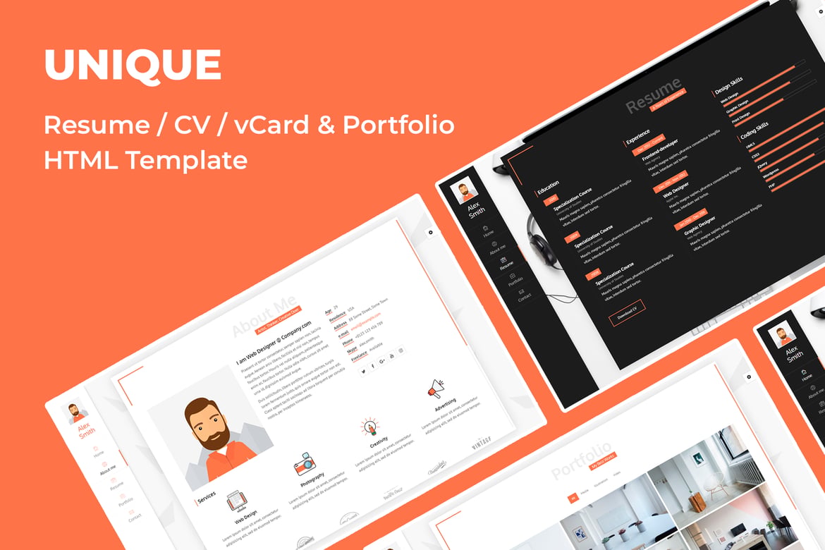 Template CV/Resume yang Menarik dan Profesional