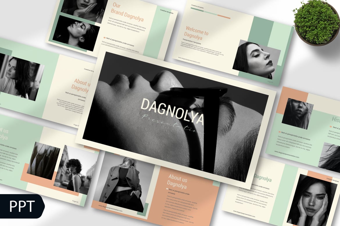 Template PowerPoint Dagnolya: Solusi Kreatif untuk Presentasi Profesional