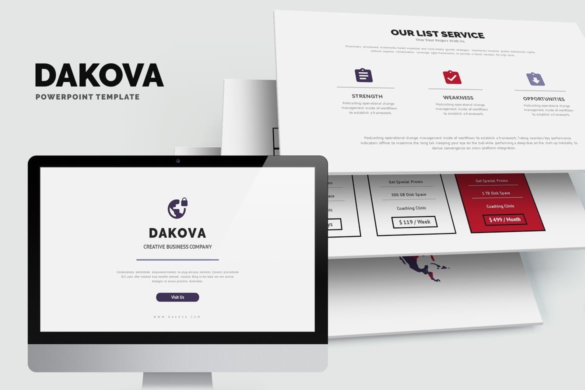 Dakova: Template PowerPoint Profil Bisnis yang Efektif