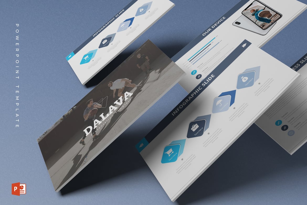 Dalava - Template Powerpoint Serbaguna yang Menarik