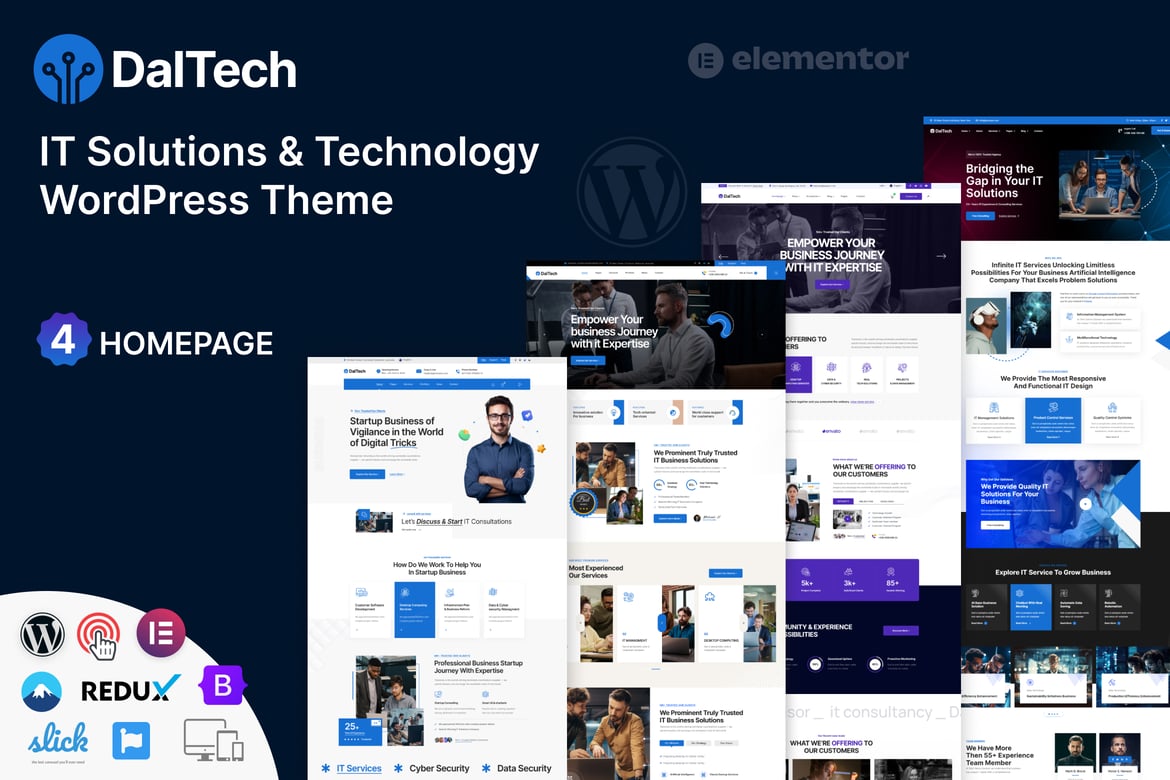 Daltech - Tema WordPress Solusi IT dan Teknologi yang Modern