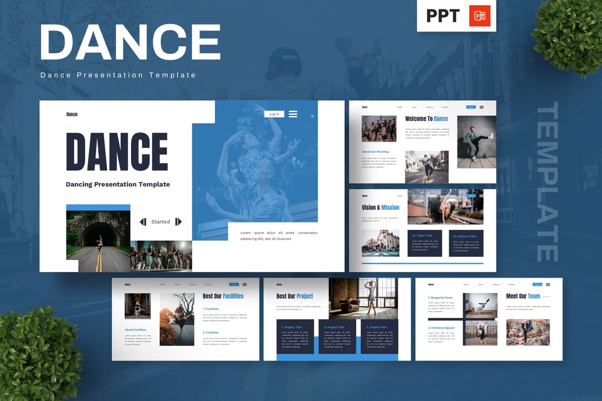Template Powerpoint Menari - Energi dan Keceriaan dalam Setiap Slide