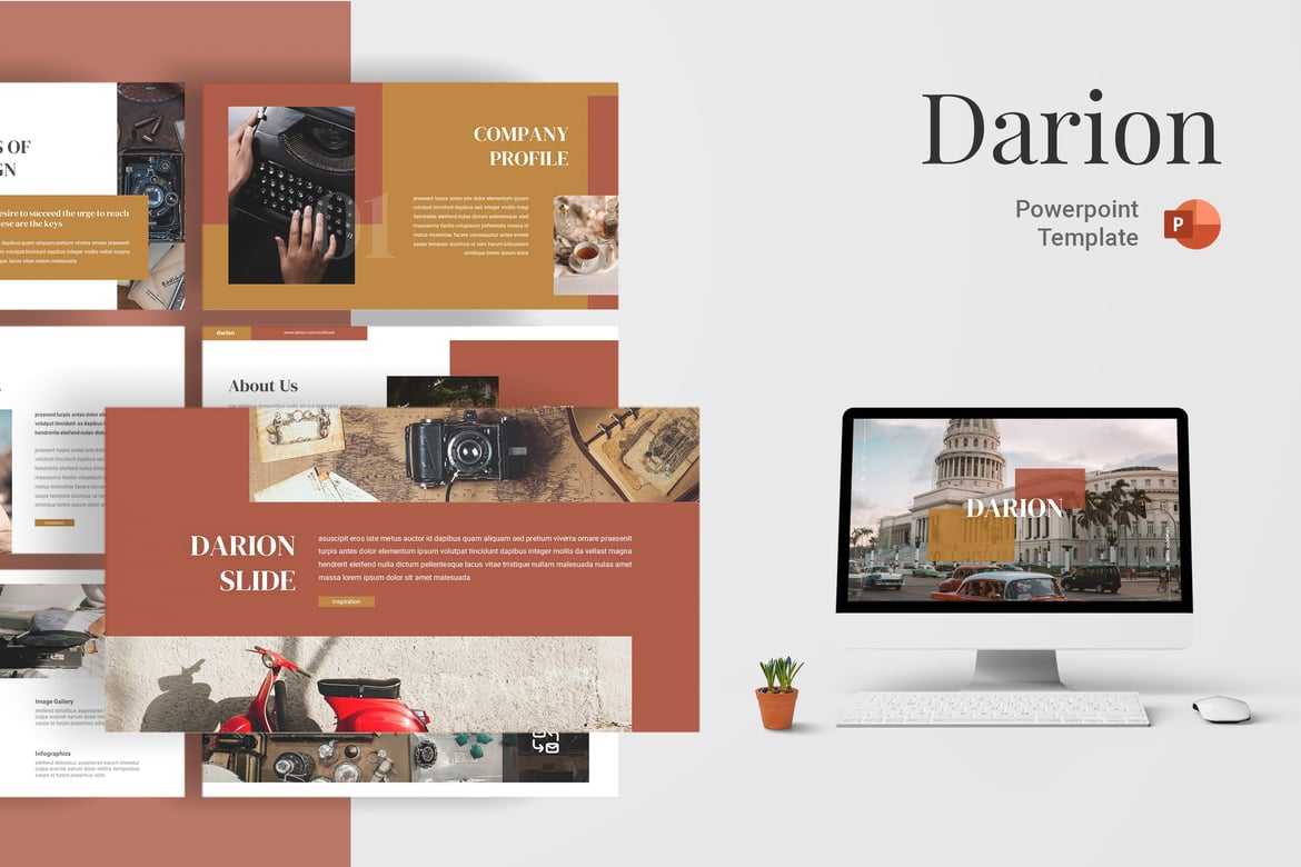 Darion - Template Powerpoint Menarik untuk Semua Kebutuhan Anda