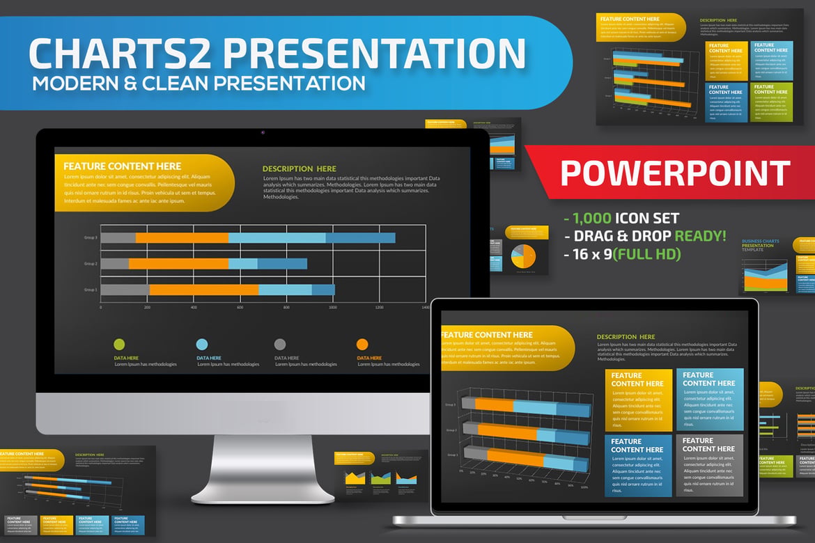 Template Presentasi PowerPoint dengan Grafik Menarik dan Profesional