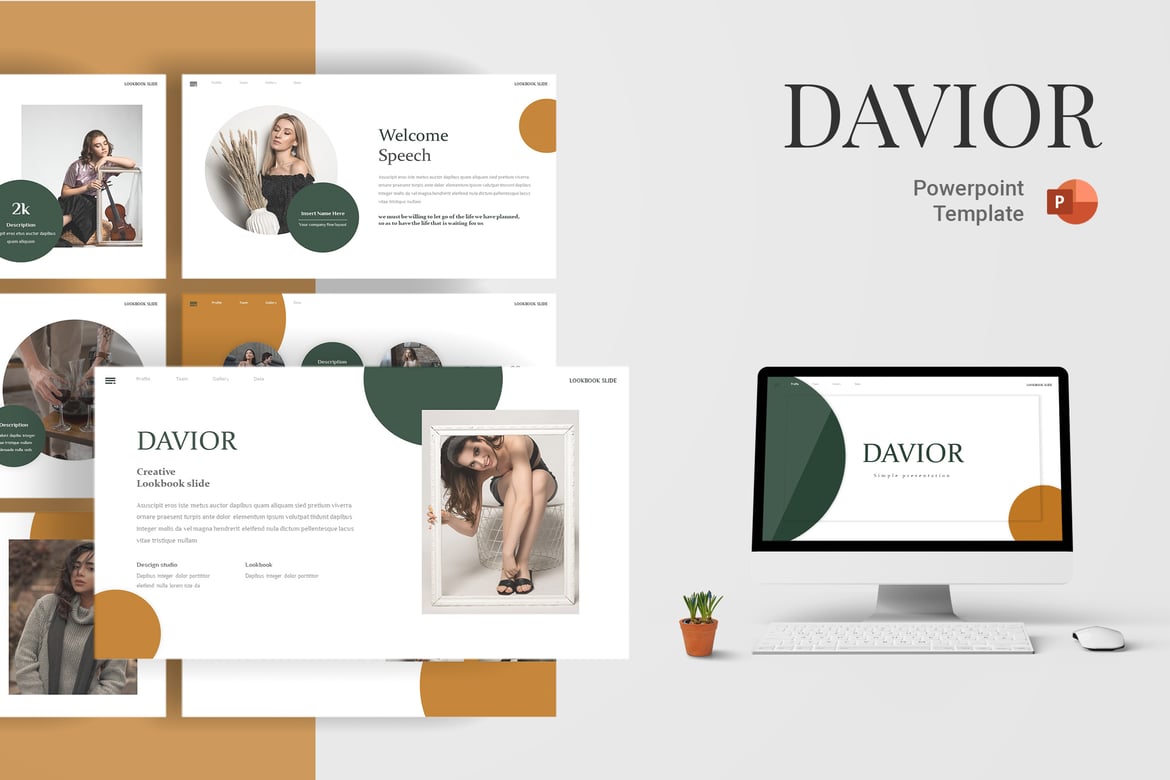Davior - Template Powerpoint yang Menarik dan Serbaguna