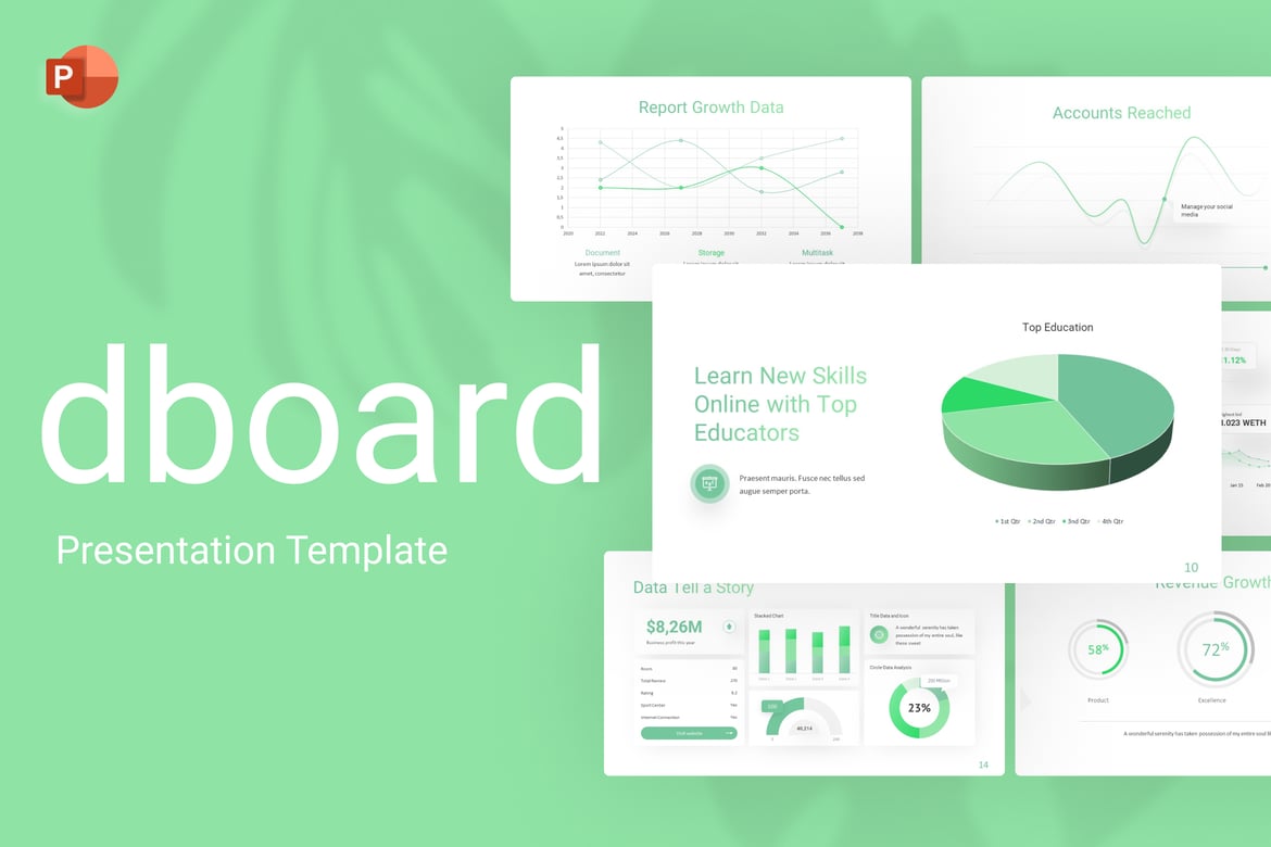 Template PowerPoint Dboard: Solusi Presentasi Profesional yang Menarik