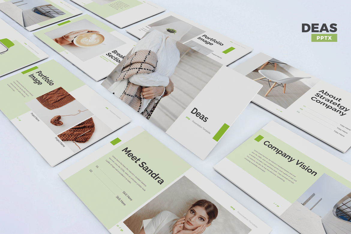 Template Powerpoint Deas - Modern dan Profesional untuk Semua Kebutuhan Presentasi