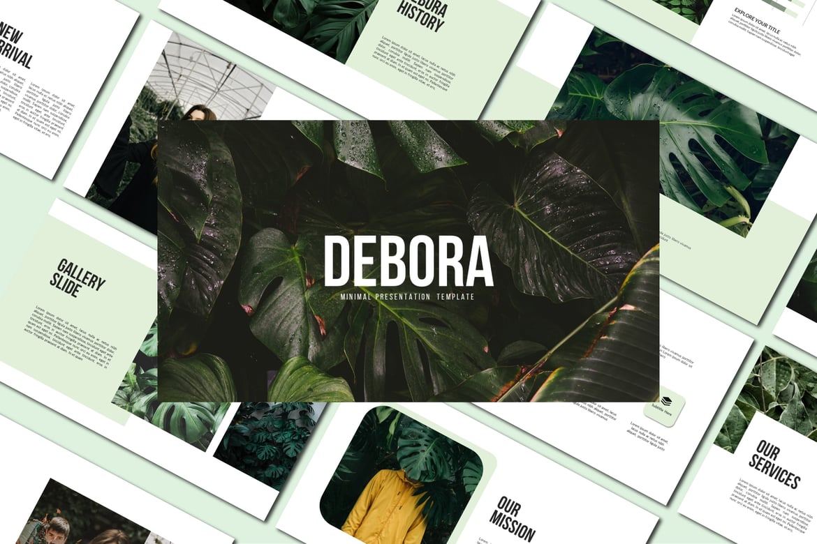 Debora - Template Powerpoint Serbaguna untuk Presentasi Menarik