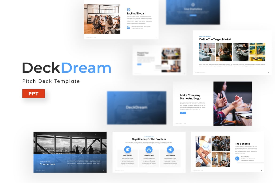 DeckDream - Template Presentasi PowerPoint yang Menarik