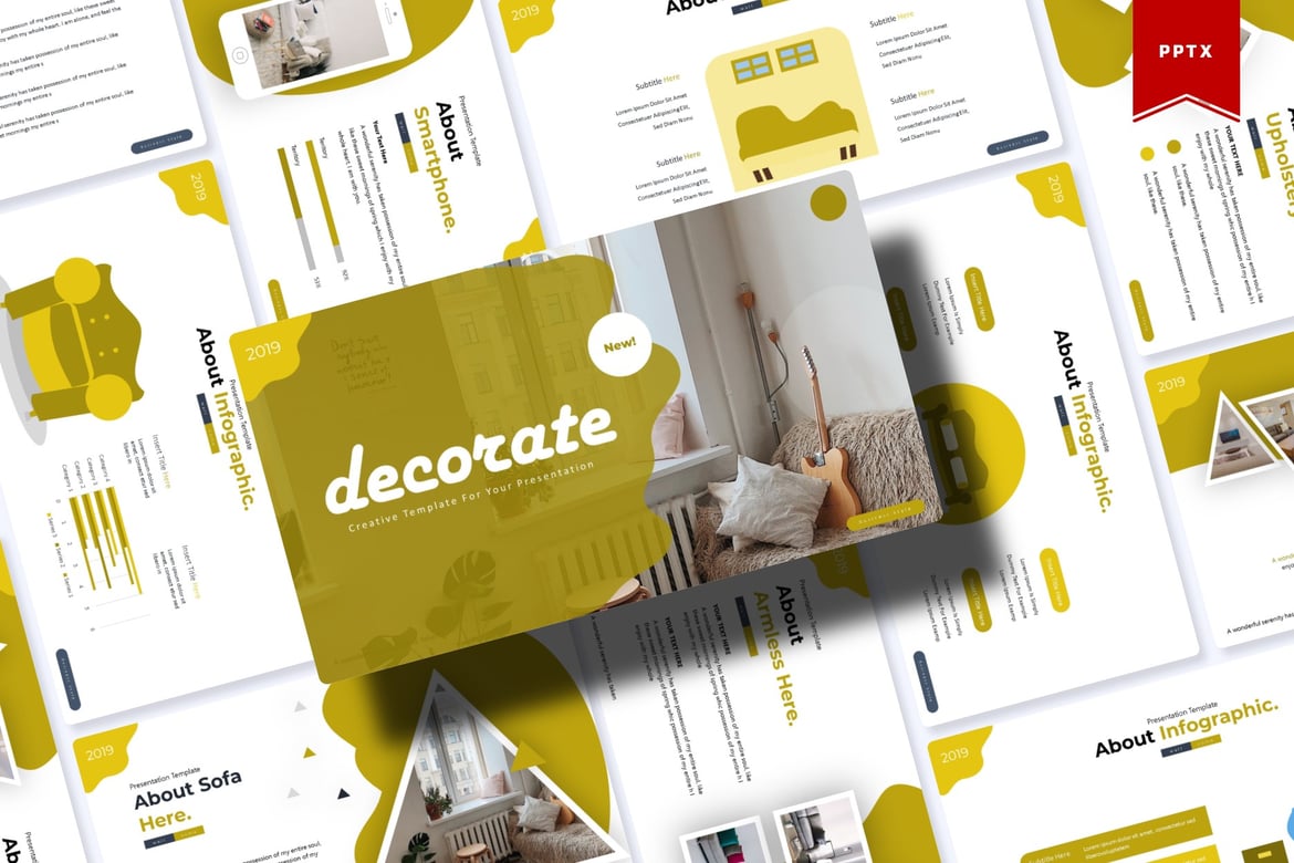 Template Presentasi Menarik | Decorate Powerpoint Template