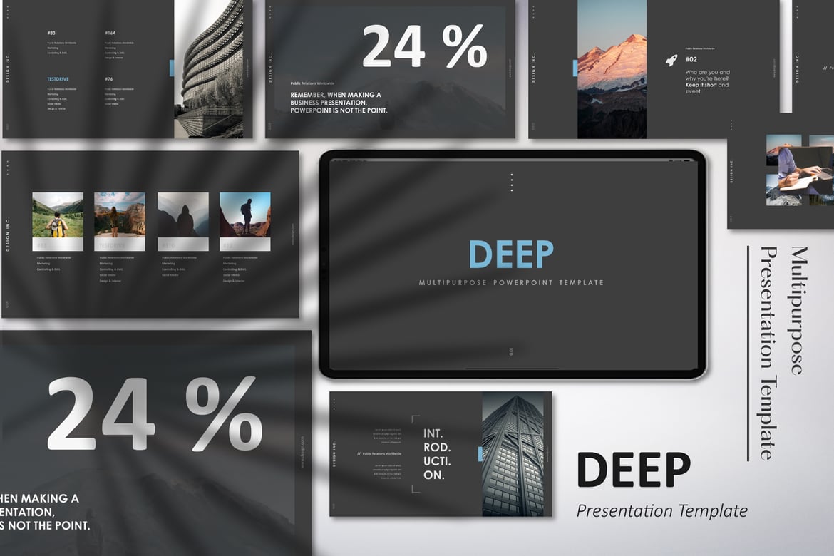 DEEP - Template Presentasi PowerPoint Serbaguna