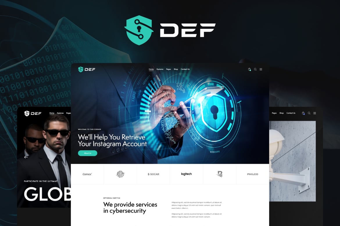 Tema WordPress Keamanan Def: Solusi Modern untuk Perusahaan Keamanan Anda