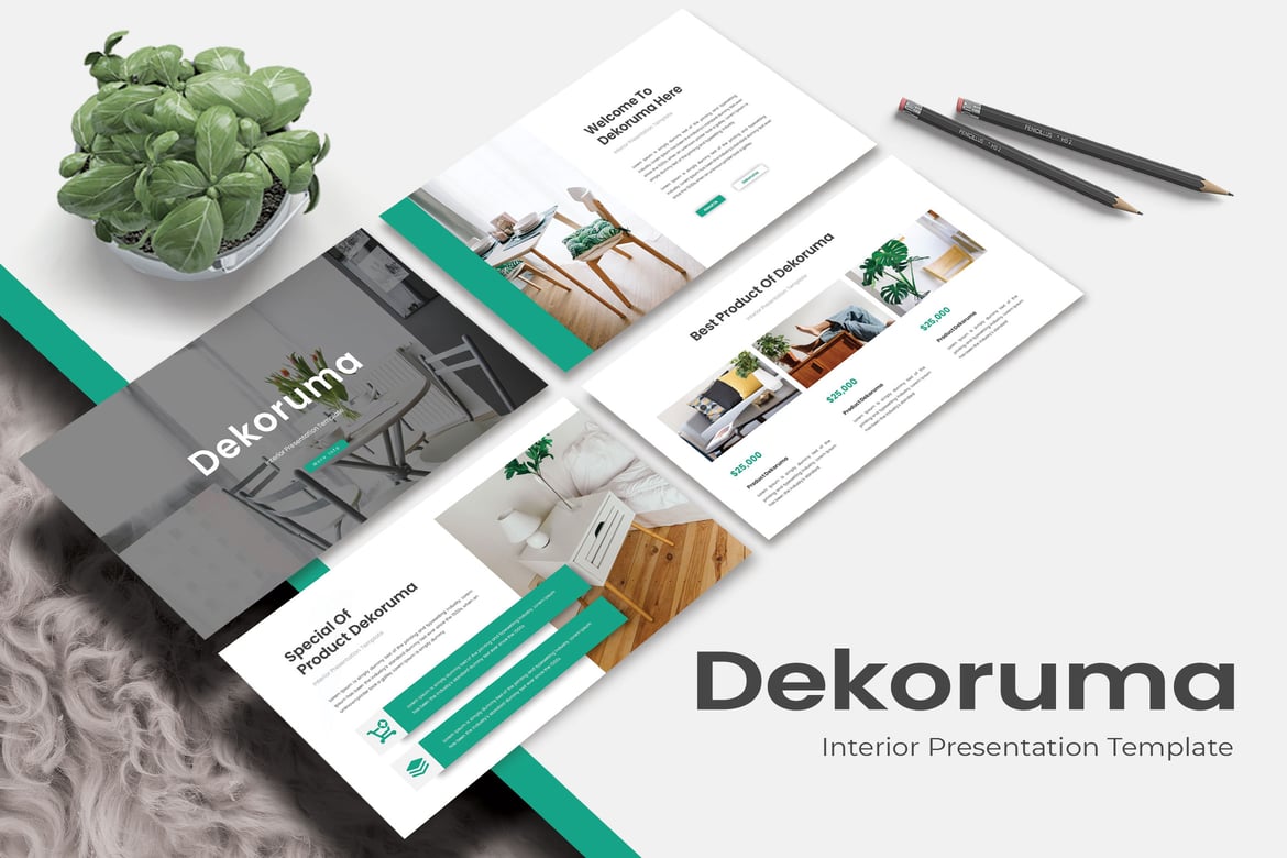 Template Powerpoint Dekoruma yang Menarik dan Kreatif