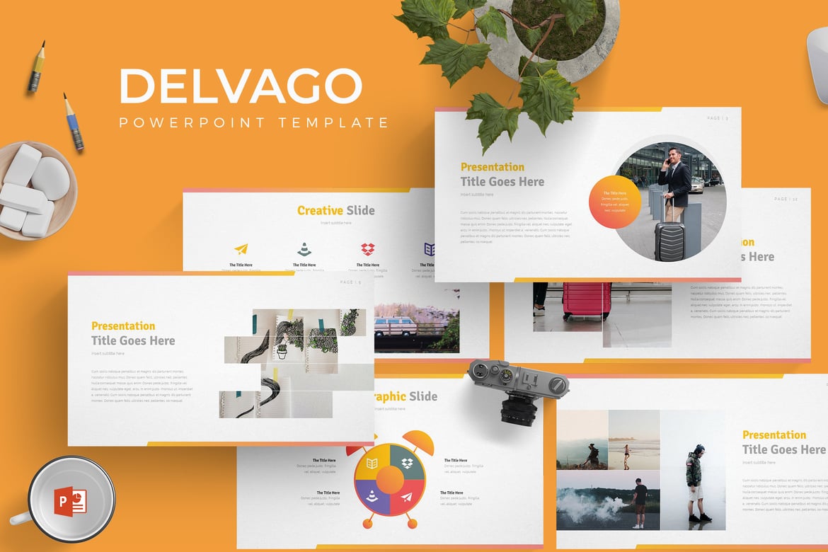 Delvago - Template PowerPoint Serbaguna dan Menarik