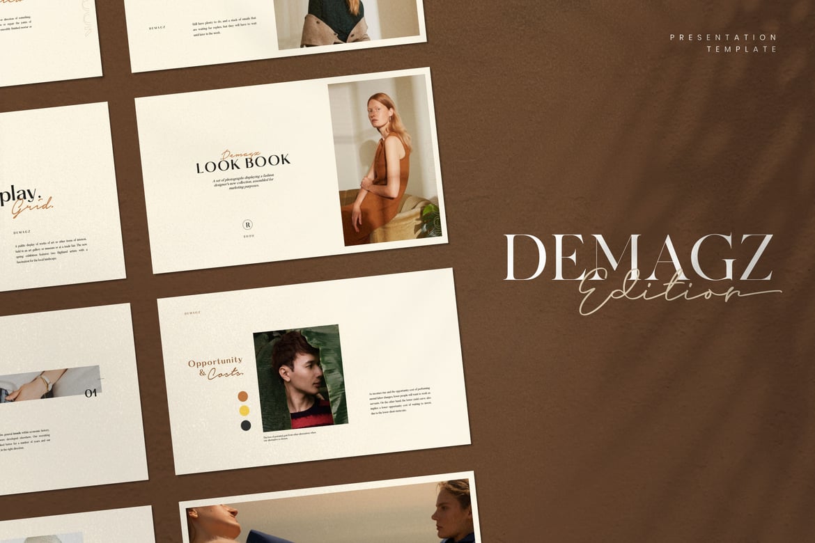 Demagz - Template Powerpoint Pemasaran Bisnis yang Menarik