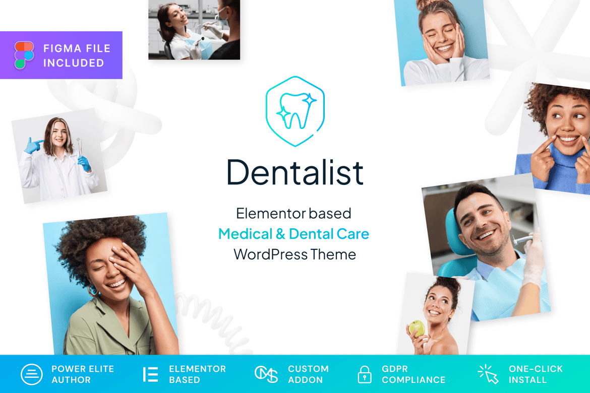 Dentalist - Tema WordPress Profesional untuk Klinik Gigi dan Dokter Gigi