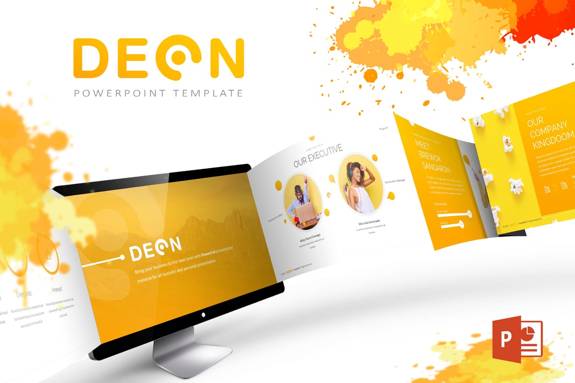 Template PowerPoint Deon - Fleksibel dan Menarik untuk Semua Kebutuhan Presentasi