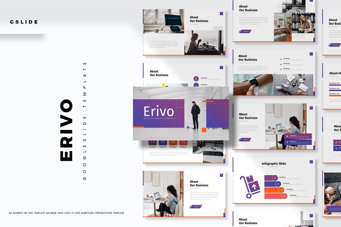 Template PowerPoint Deova - Solusi Presentasi yang Menarik