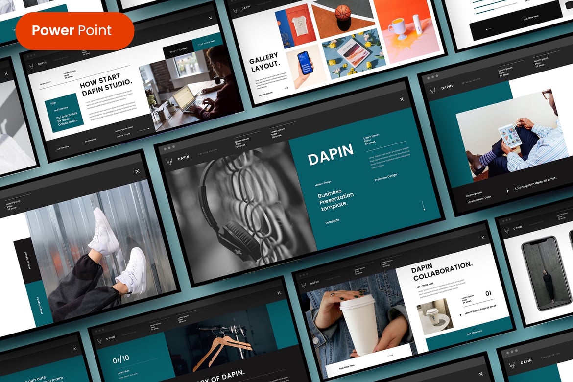 Template PowerPoint Depin – Solusi Presentasi Bisnis yang Menarik