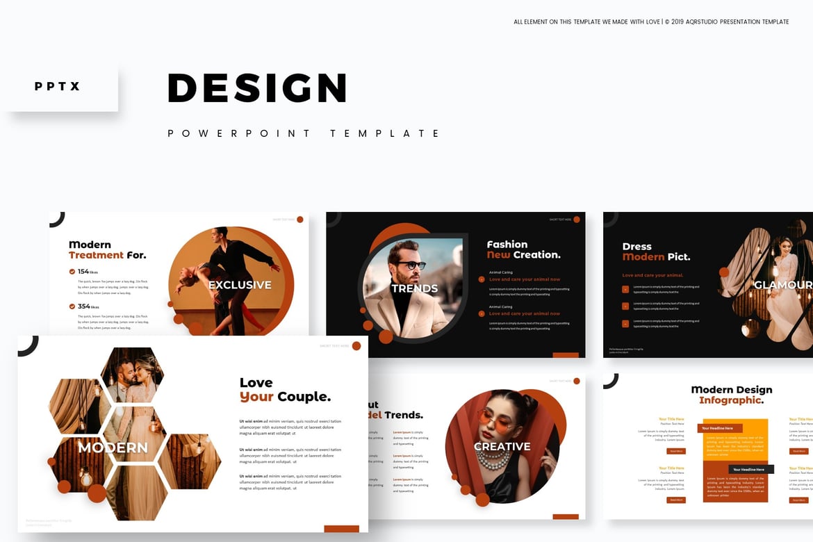 Template PowerPoint Desain Menarik untuk Presentasi Anda